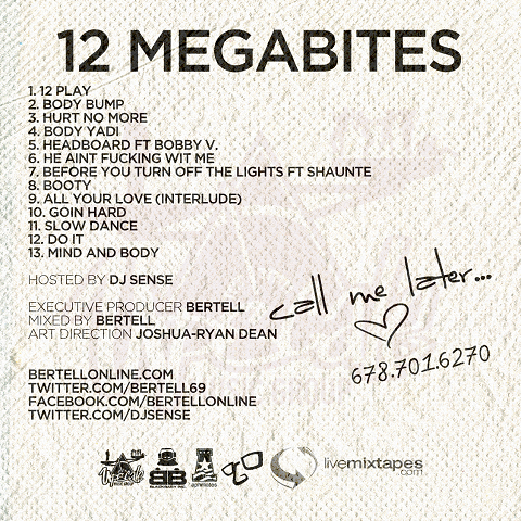 mixtape back cover