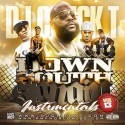 Down South Slangin Instrumentals, Vol. 13 mixtape cover art