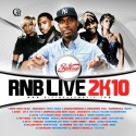R&B Live 2K10 mixtape cover art