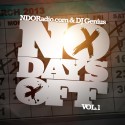 No Days Off mixtape cover art