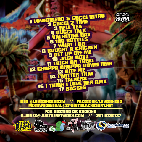 mixtape back cover