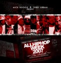 AllHipHop.com Hip Hop Week 2007 mixtape cover art