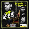 Rap Dose Radio mixtape cover art