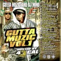 Gutta Muzic, Vol. 1 (Hosted by 40 Cal) mixtape cover art