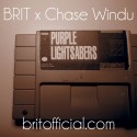 BRIT & Chase Windu - Purple Lightsabers mixtape cover art