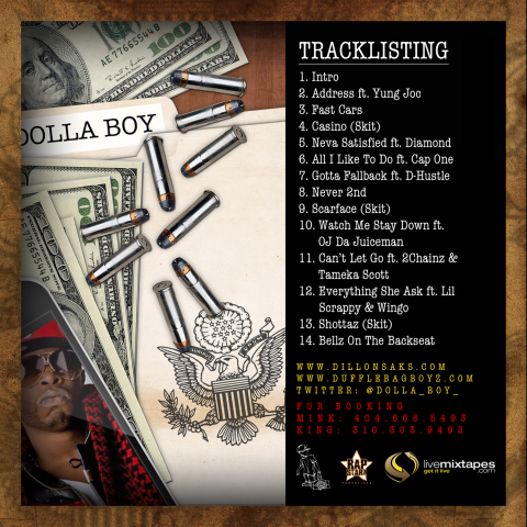 mixtape back cover