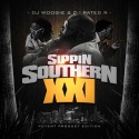 Sippin Southern 21 mixtape cover art
