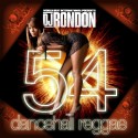 Dancehall Reggae 54 mixtape cover art