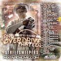R&B Overdrive 13 mixtape cover art