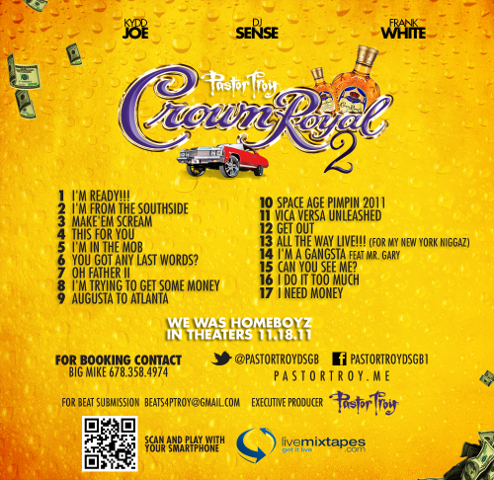 mixtape back cover