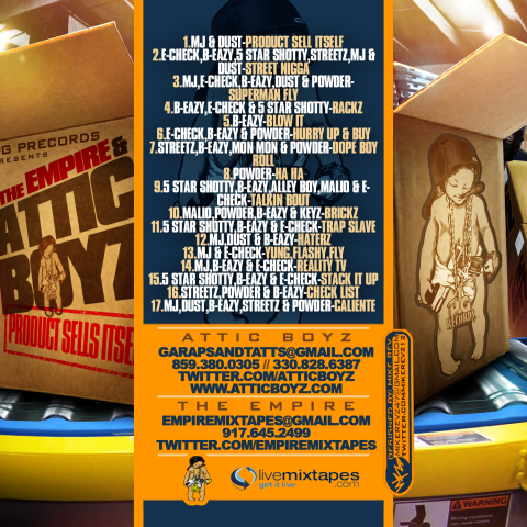 mixtape back cover
