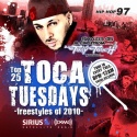 Top 25 Toca Tuesdays Freestyles Of 2010 mixtape cover art