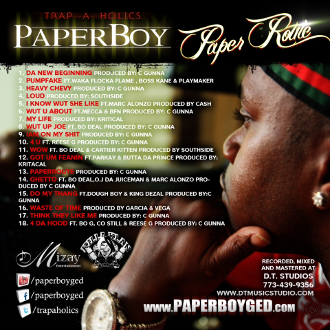 mixtape back cover
