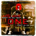 Sully Stacka - One Foot In Da Trap, One Foot In Da Rap mixtape cover art