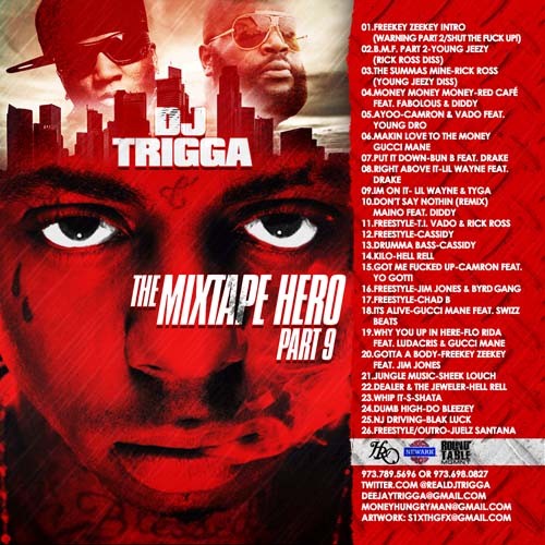 DJ Trigga - The Mixtape Hero 9 Mixtape