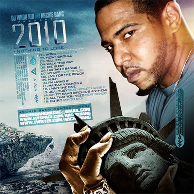 Archie Bang 2010 Nothing To Lose Back Cover