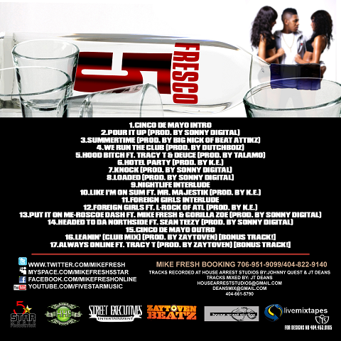Mike Fresh Cinco De Mayo Back Cover
