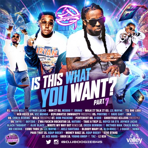 Is This What You Want 7 Mixtape Hosted by DJ J-Boogie