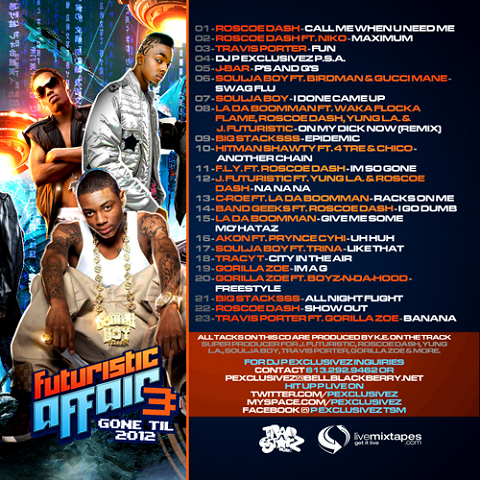 Futuristic Affair 3 Back Cover