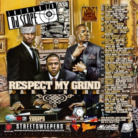 Respect My Grind, Pt. 9 Mixtape Hosted by DJ Scope